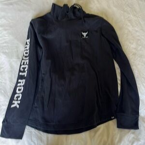 Under Armour project rock men’s pulled over hoodie size large